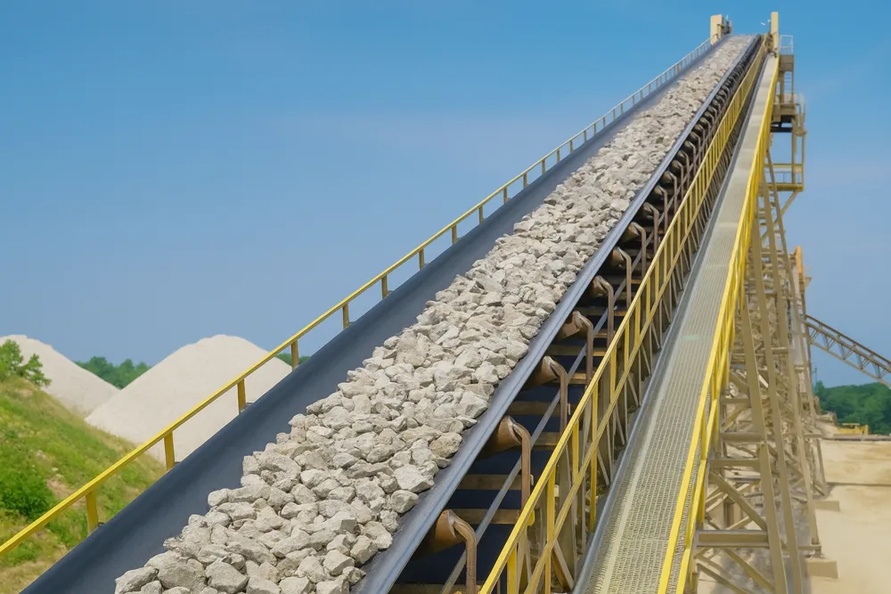 rubber belt conveyor